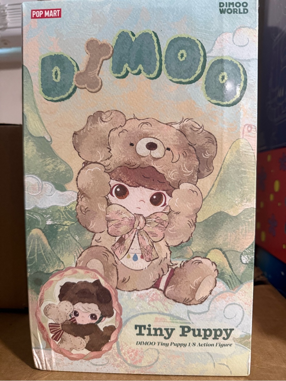 POP MART DIMOO Tiny Puppy Confirmed Secret Toasty Snug